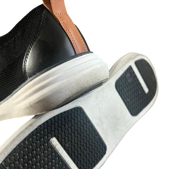 GOODFELLOW & CO Men's Zeke Knit Dress Sneakers Black 9 - Picture 5 of 6